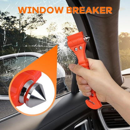 Auto Veiligheidshamer Set Nood Ontsnappingstool Raam Glas Hamer Snijder