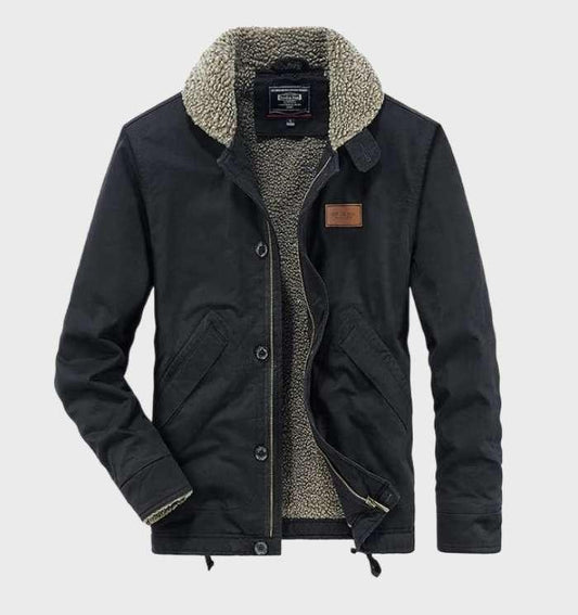 Herenjacke warm – Stijlvolle jas met zijzakken voor elke gelegenheid