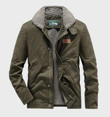 Herenjacke warm – Stijlvolle jas met zijzakken voor elke gelegenheid