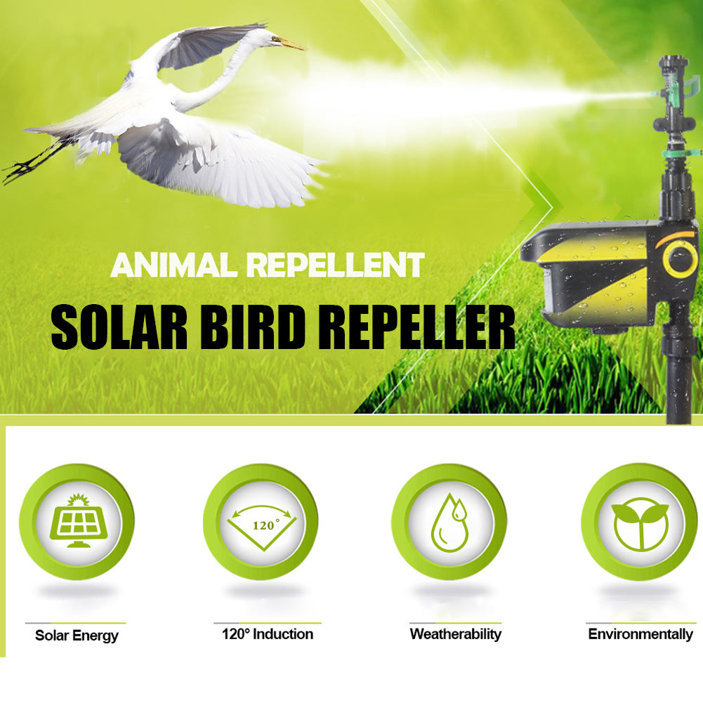 Beweginggestuurd Rehabilitatie-Sproeisysteem Zonne-energie Dierafschrikmiddel