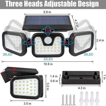 Bewegingssensor Zonne Licht Buiten LED