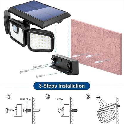Bewegingssensor Zonne Licht Buiten LED