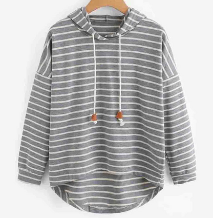 Hoodie dames gestreept – Stijlvolle en comfortabele hoodie voor casual look