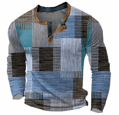 Gemêleerde Pullover Heren – Comfortabele Trui met Moderne Pasvorm en Stijl