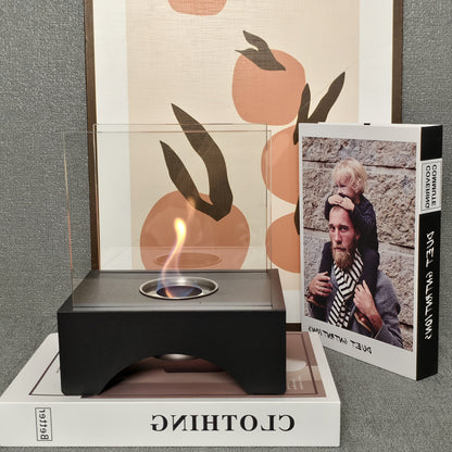Bio-ethanol Haard met Echte Vlam Tafelmodel