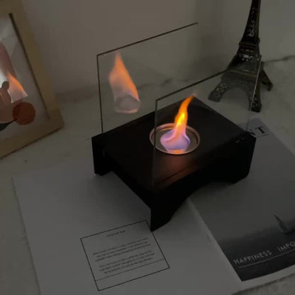 Bio-ethanol Haard met Echte Vlam Tafelmodel