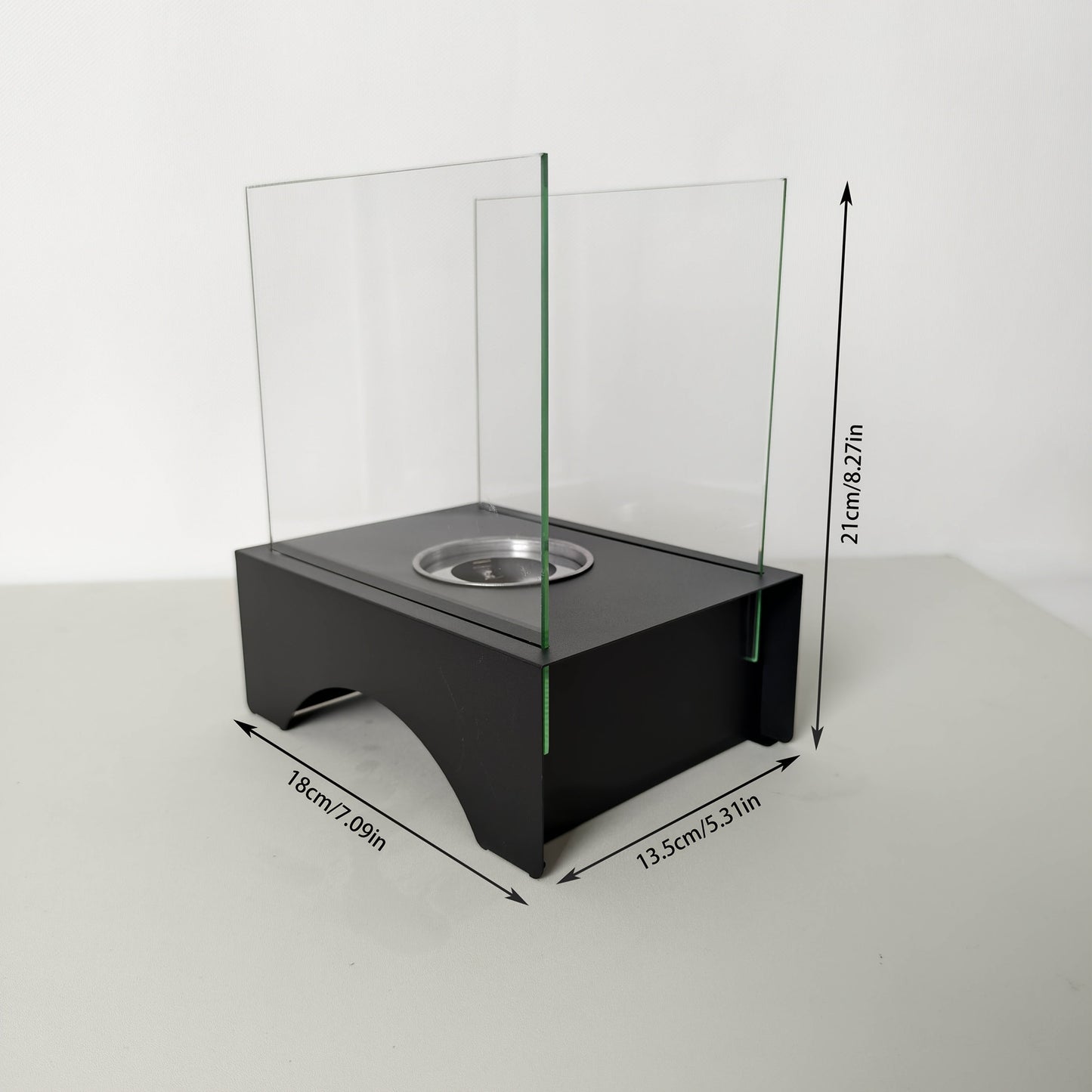 Bio-ethanol Haard met Echte Vlam Tafelmodel