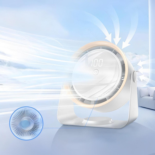 Bladloze Draagbare Ventilator