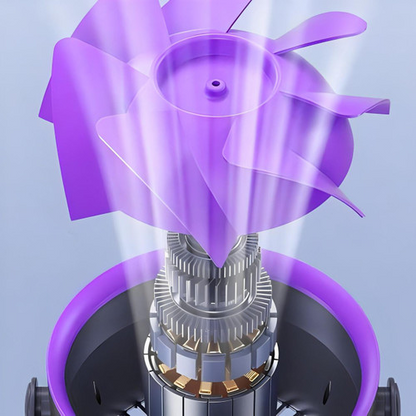 Bladloze Draagbare Ventilator