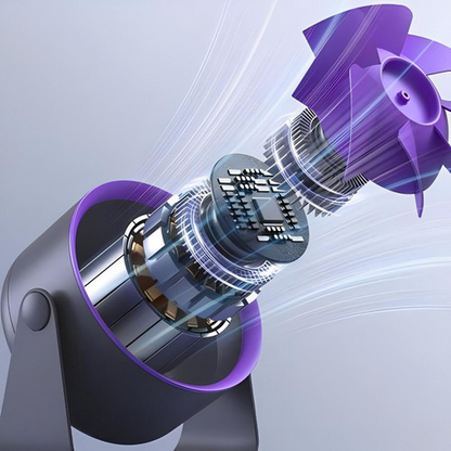 Bladloze Draagbare Ventilator