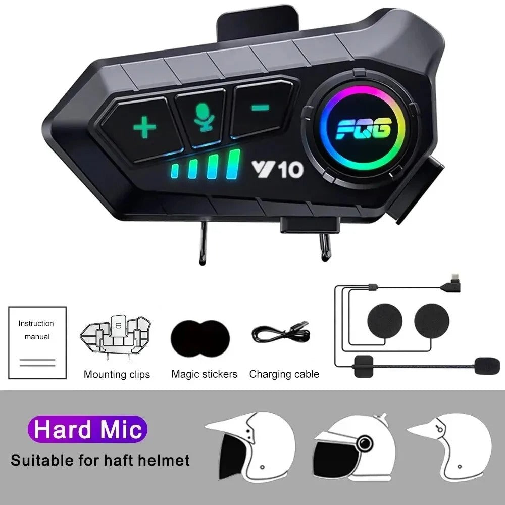 Bluetooth Motorhelm Headset