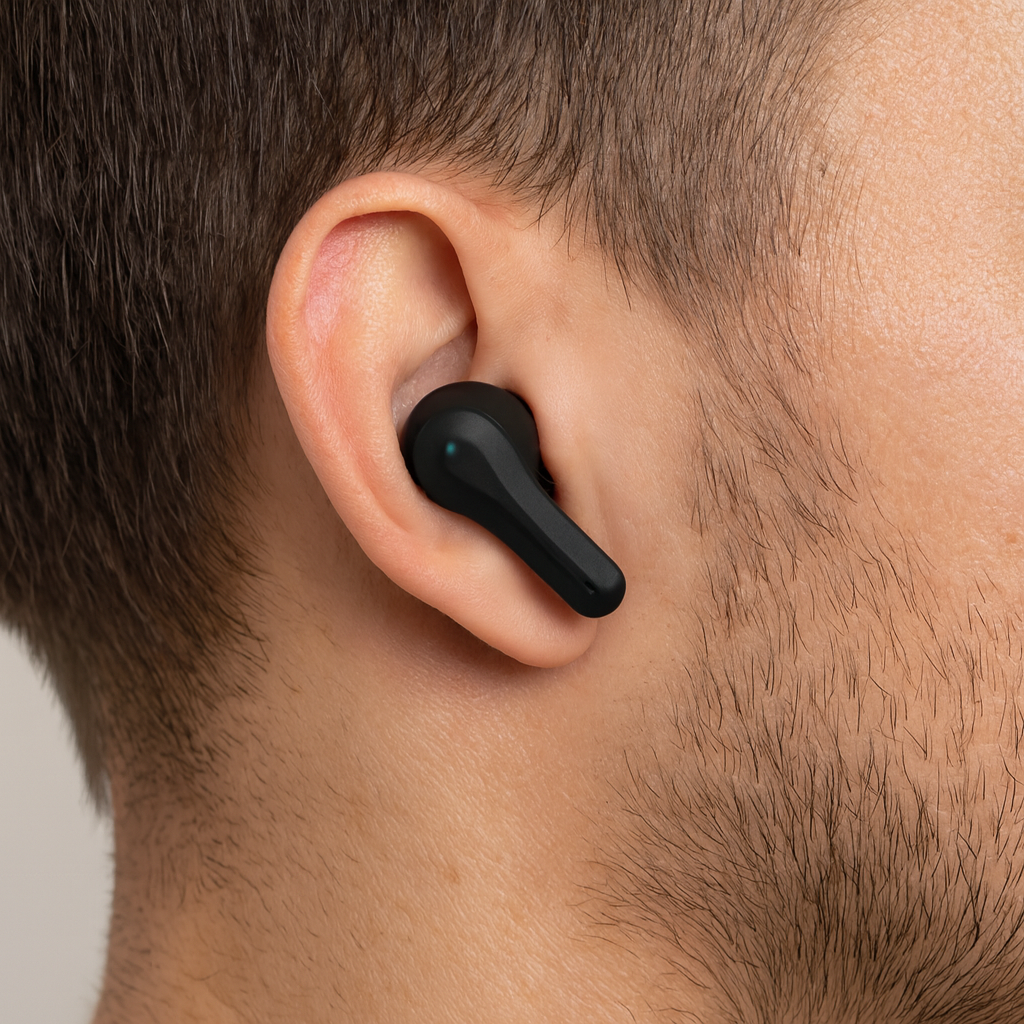 Bluetooth Noise Cancelling Hoofdtelefoon Draadloos