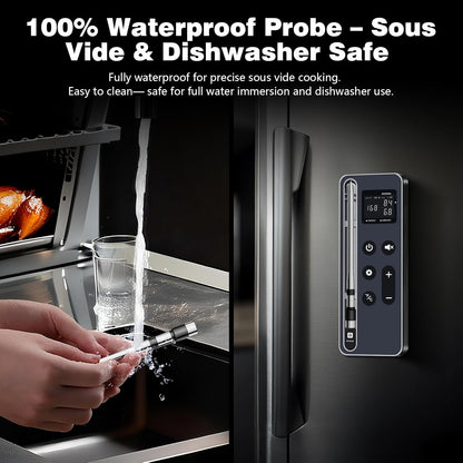 Bluetooth Vleesthermometer Digitale Draadloze Kookthermometer