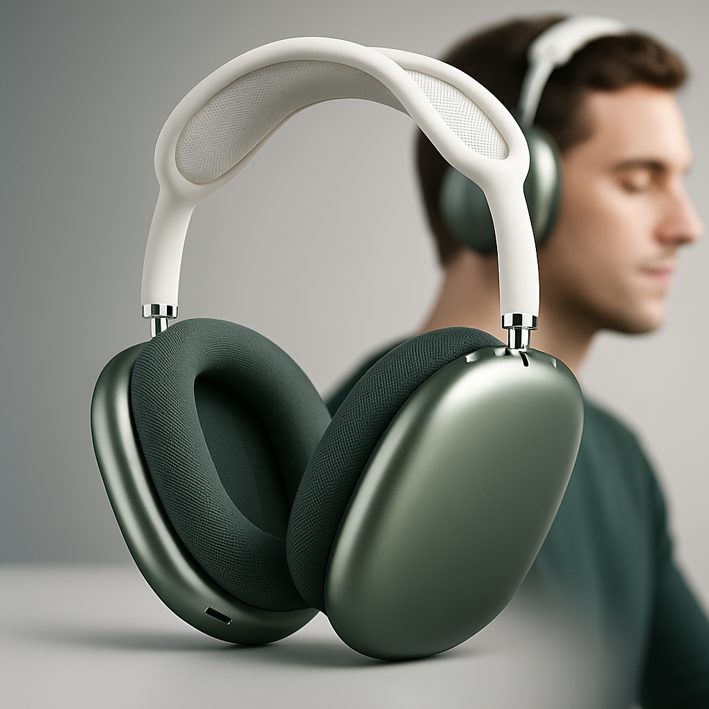 Draadloze Noise Cancelling Hoofdtelefoon Over Ear