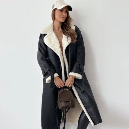 Lange Damesjas met Ceintuur – Elegante Jassen voor Dames, Perfect voor Elke Gelegenheid