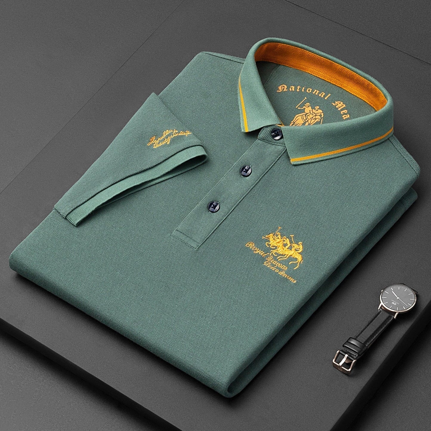 Polo heren – Elegante polo met premium comfort en ademend materiaal