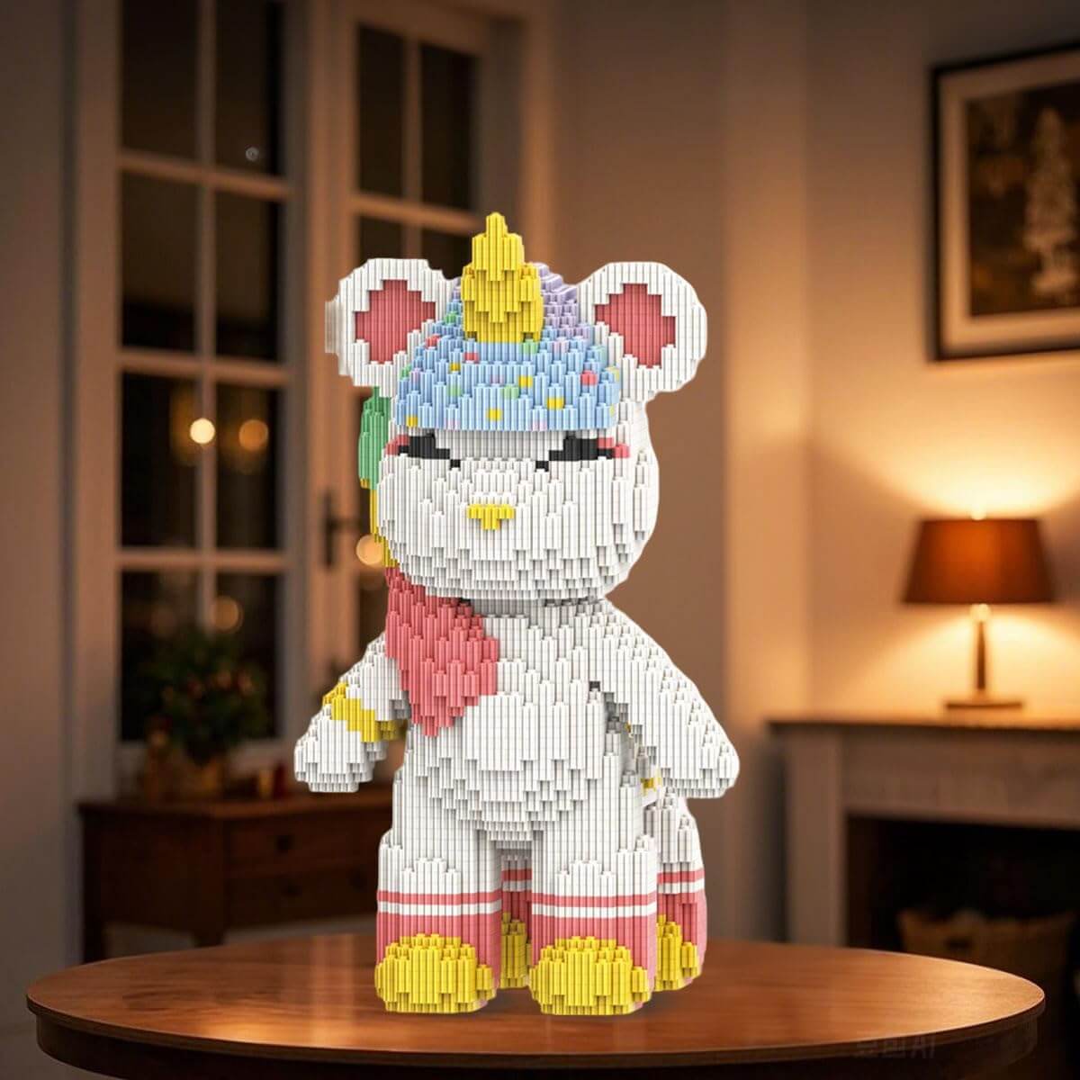 Bouwstenen Speelgoed Hertje Eenhoorn Educatieve Decoraties