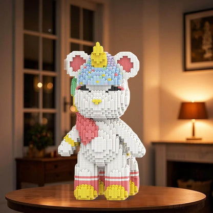 Bouwstenen Speelgoed Hertje Eenhoorn Educatieve Decoraties