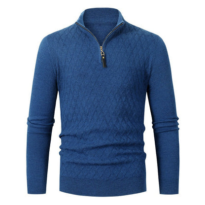 Heren Pullover met halve rits – Comfortabele en stijlvolle trui voor casual gebruik