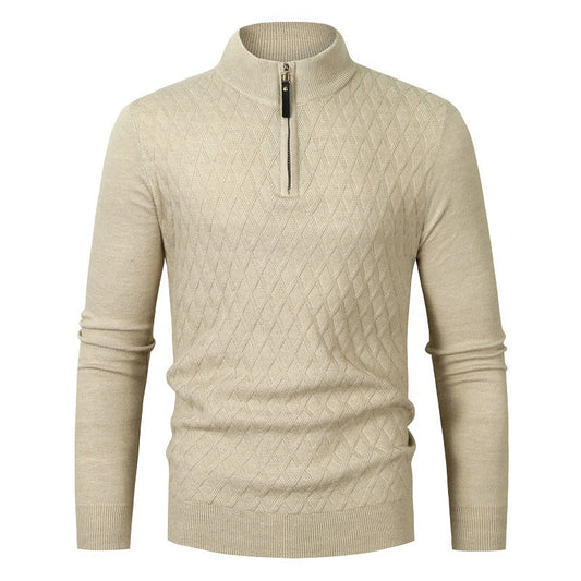 Heren Pullover met halve rits – Comfortabele en stijlvolle trui voor casual gebruik