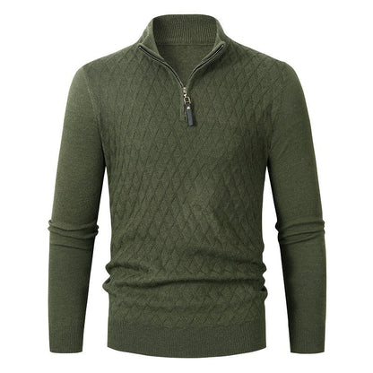 Heren Pullover met halve rits – Comfortabele en stijlvolle trui voor casual gebruik