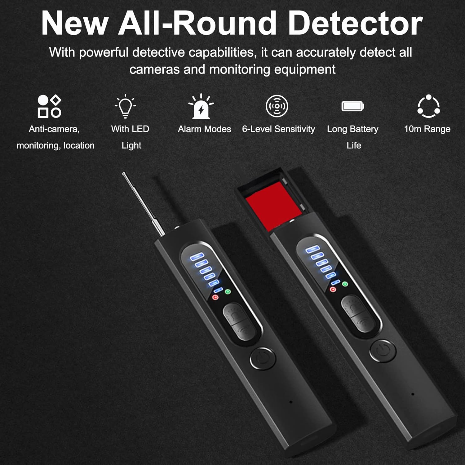 Camera Detector met RF en GPS Trackingdetectie