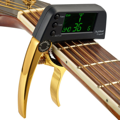 Capo en Stimmgerät voor Gitaar 2-in-1