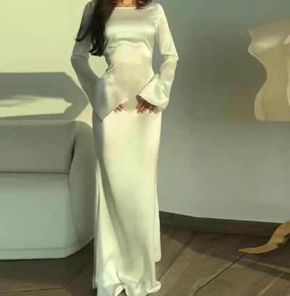 Bodycon jurk dames – Lange mouwen, elegante pasvorm voor feest en casual