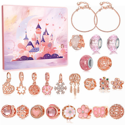 Kerst Advent Kalender DIY Armband Kit met Accessoires