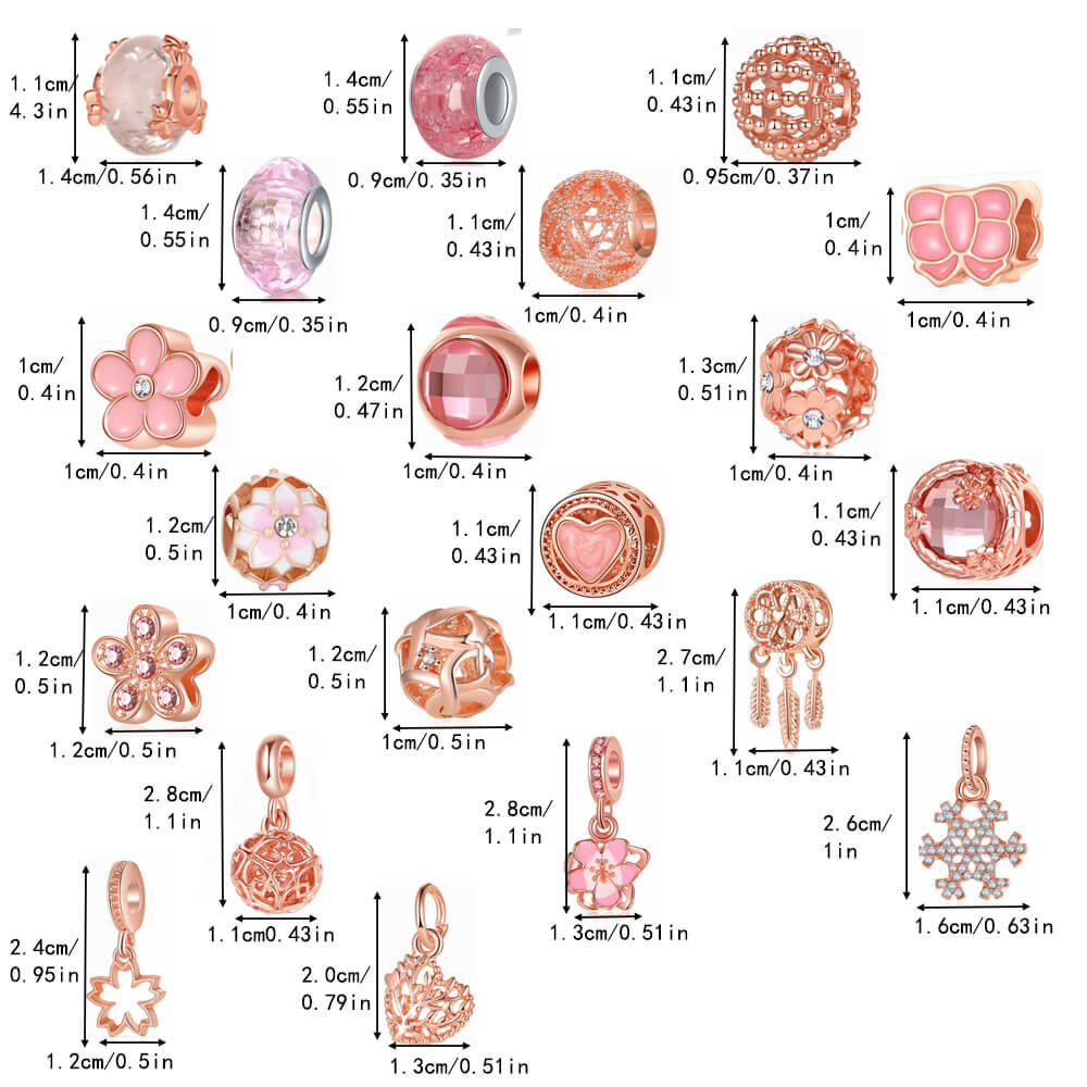 Kerst Advent Kalender DIY Armband Kit met Accessoires