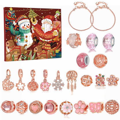 Kerst Advent Kalender DIY Armband Kit met Accessoires
