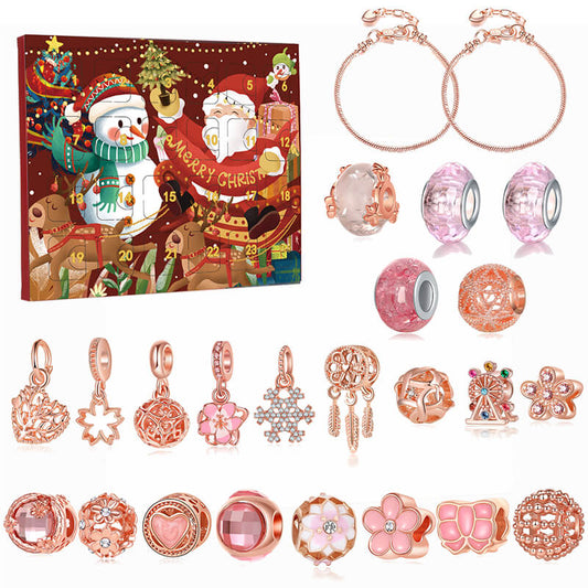 Kerst Advent Kalender DIY Armband Kit met Accessoires