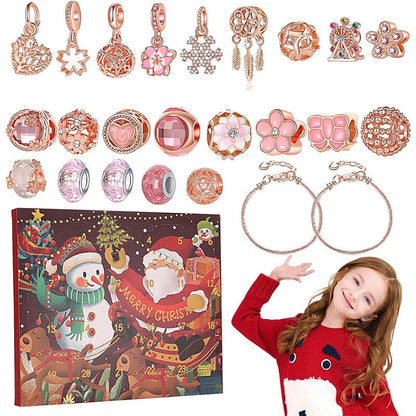 Kerst Advent Kalender DIY Armband Kit met Accessoires