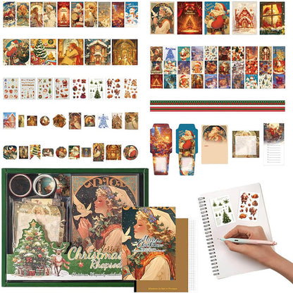 Kerst Scrapbook Stickers Set Notitieboek Decals Plaknotities