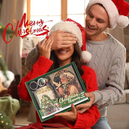 Kerst Scrapbook Stickers Set Notitieboek Decals Plaknotities