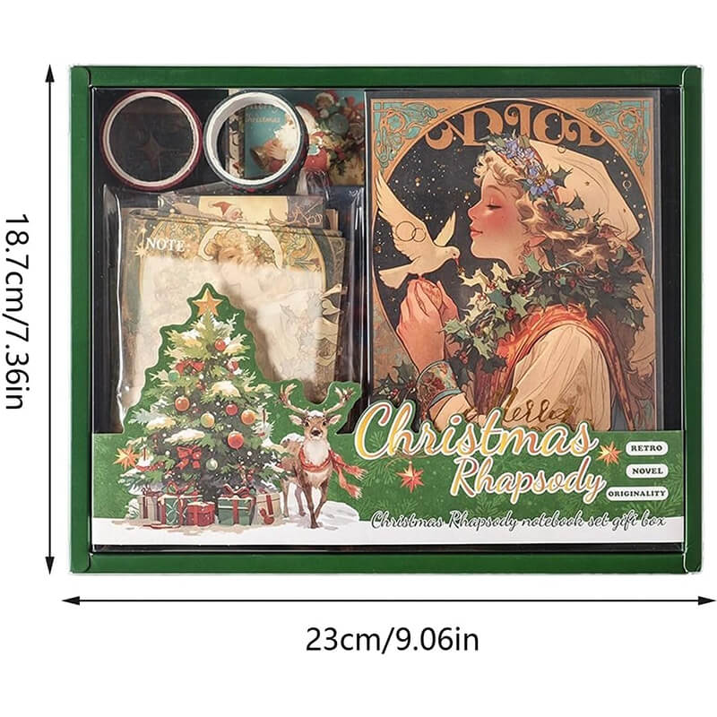 Kerst Scrapbook Stickers Set Notitieboek Decals Plaknotities