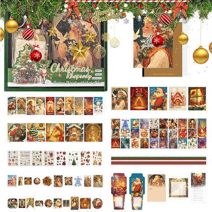 Kerst Scrapbook Stickers Set Notitieboek Decals Plaknotities