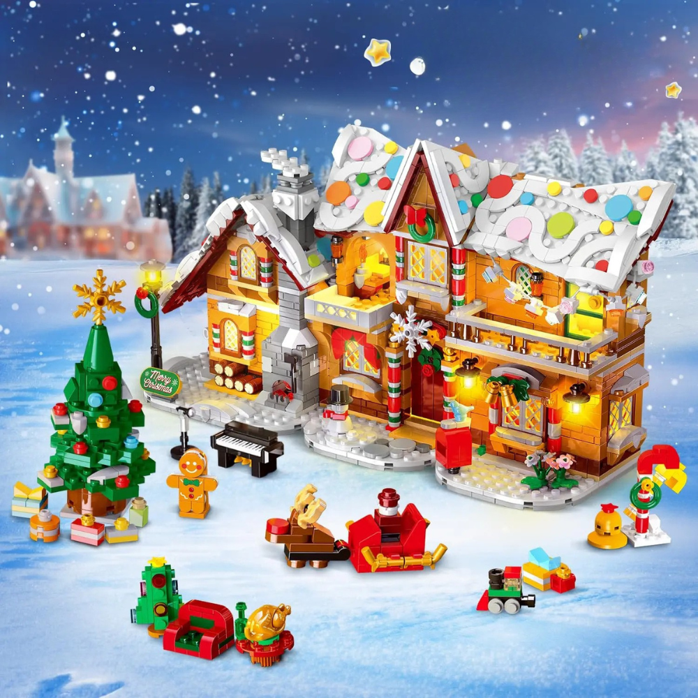 Peperkoekenhuis Bouwset LED Lichten