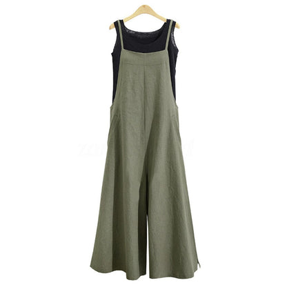 Mouwloze Jumpsuit Dames – Elegante Jumpsuit voor Feest en Casual Stijl