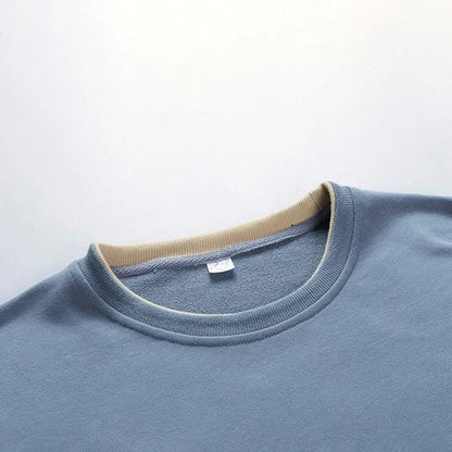 Sweatshirt voor Heren – Klassiek en Comfortabel Katoenen Sweatshirt voor Vrije Tijd