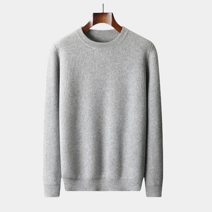 Heren Trui Gebreid – Lange Mouwen Casual Trui voor Koude Dagen