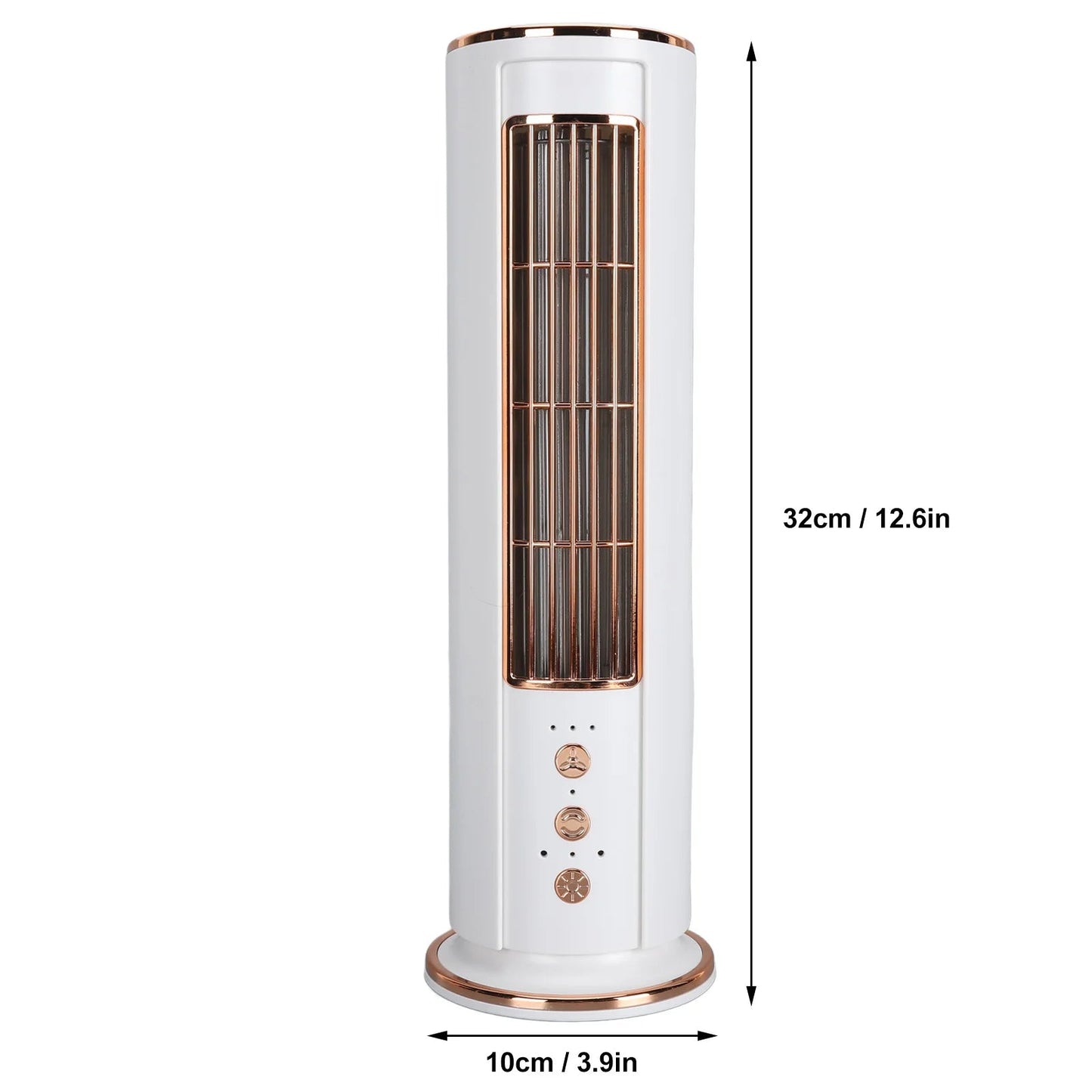 Desktop Airconditioner Ventilator met Afstandsbediening Bladeloos