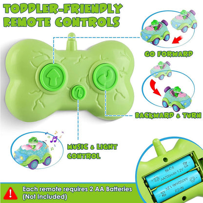 Dinosaurus RC Auto Afstandsbediening Oplaadbare Batterij Licht Muziek