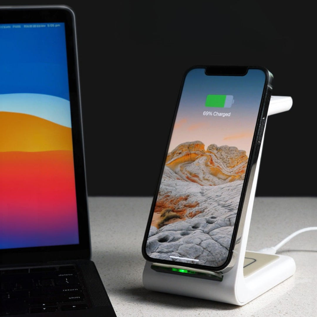 Draadloos Oplaadstation Snellader Dock Circulair