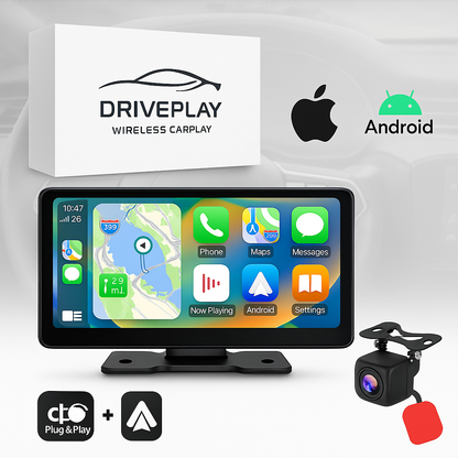 Draadloze Auto Navigatie met Touchscreen Display