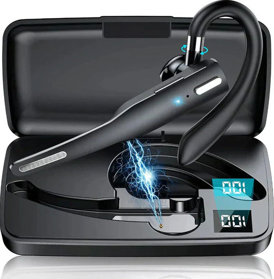 Draadloze Bluetooth 5.1 Noise Cancelling Trucker Dual Mic Headset Oordopjes