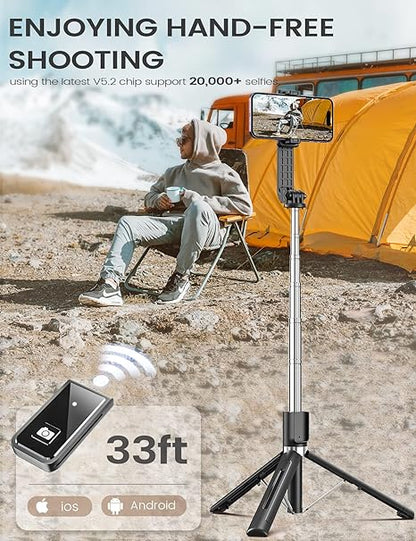 Draadloze Bluetooth Selfie Stick Met Vullicht 6 In 1