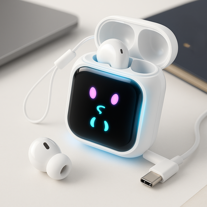 Draadloze Oordopjes Bluetooth Geluidsonderdrukking AI Vertaling