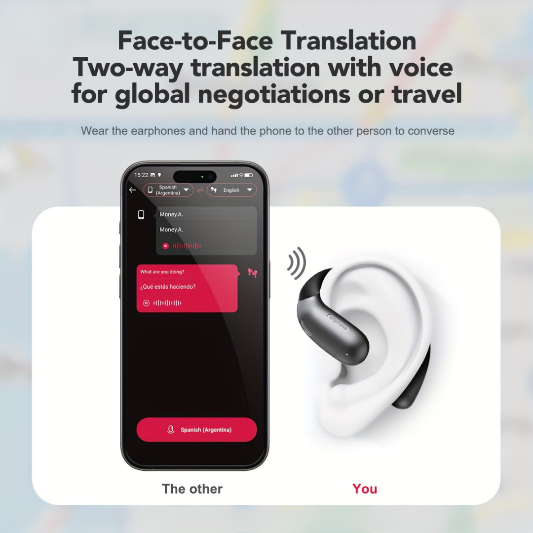 Draadloze Oordopjes met AI Vertaling