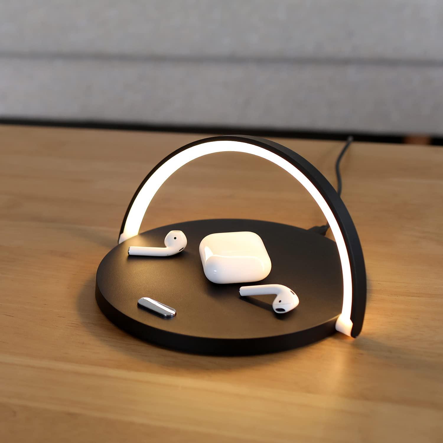 Draadloze Oplaadlamp LED Verlichting en Oplaadstation